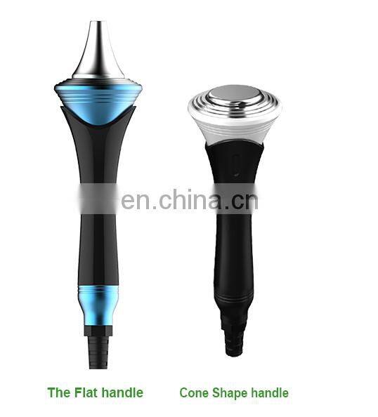 OSKIN women use portable BIO lifting skin massage RF cryo therapy facial beauty device