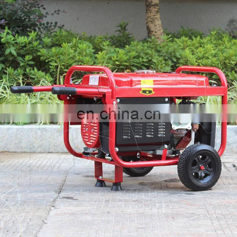 BISON China Taizhou BS3000E 60hz Frequency Chinese Portable Generators Left Crank Case 2.5kw 220v Gasoline Generator