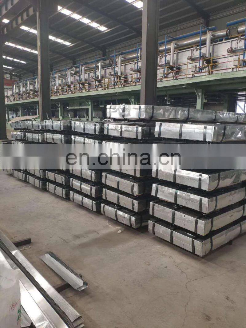 Trapezoidal Profile galvalume gi profile sheet IBR steel green roofing sheets