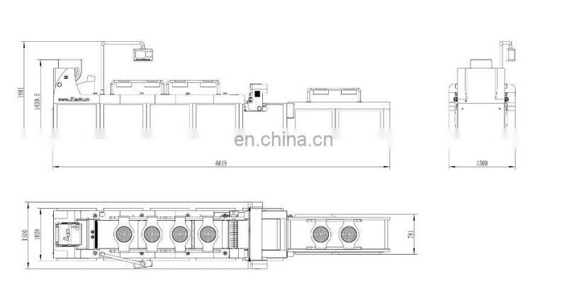 High Efficiency Sesame Candy Machine Granola Bar Production Line Peanut Brittle Cutting Machine