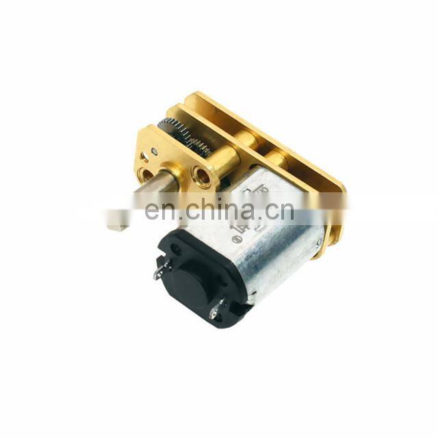 ChiHai Motor CHF-GM1024-N20VA DC Gear Motor N20 Mini Electric Gear Box with Gearwheel 3mm Shaft Diameter