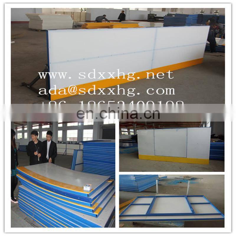 sale plastic skating rink skateboard park tycoon skateboard park hdpe synthetic ice rink dasher board