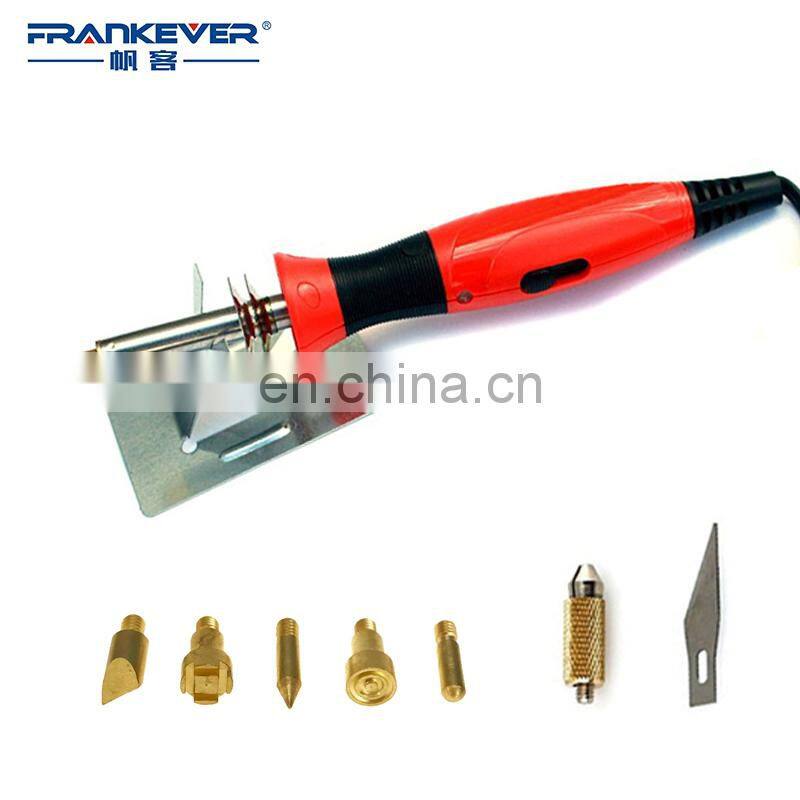 Wood Burning Kit Tool with Pyrography Pen Include Various Wood Embossing / Carving / Soldering Tips for Creative Wood Burner