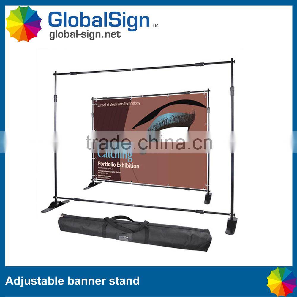 Shanghai GlobalSign cheap and hot selling adjustable banner stand