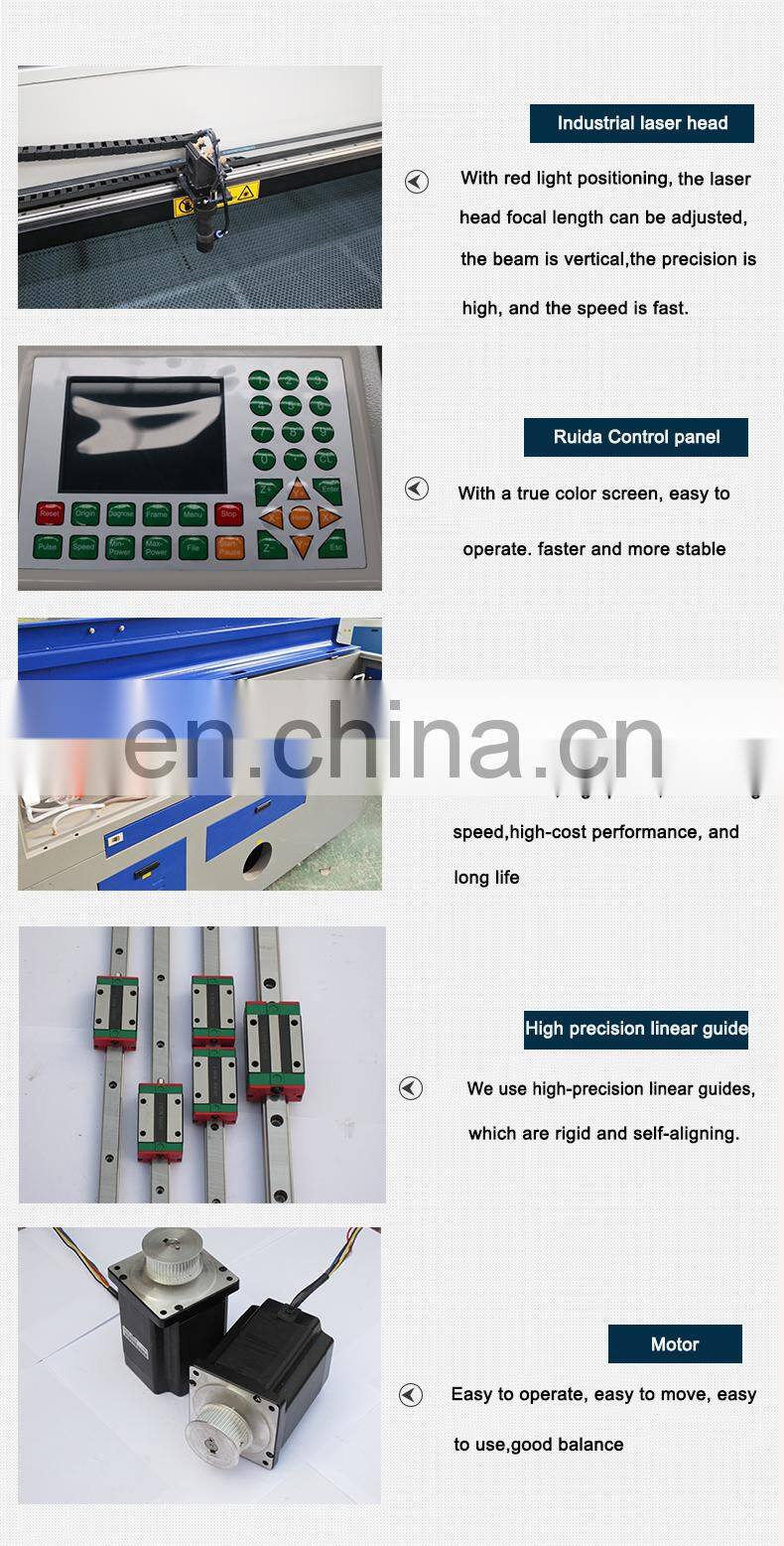 Factory Price 80W CO2 Wood CNC Laser cutting machine