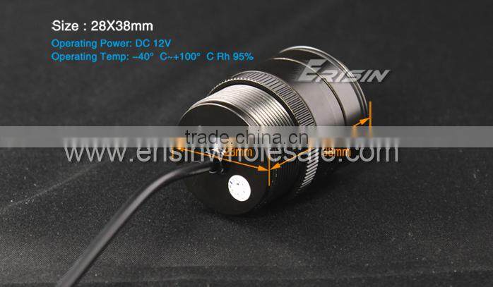 Erisin ES288 28mm Auto Rear View Camera with Automatic White Balance