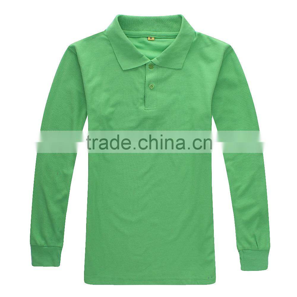 Cheap High Quality Sublimation Pique Lapel T-Shirt