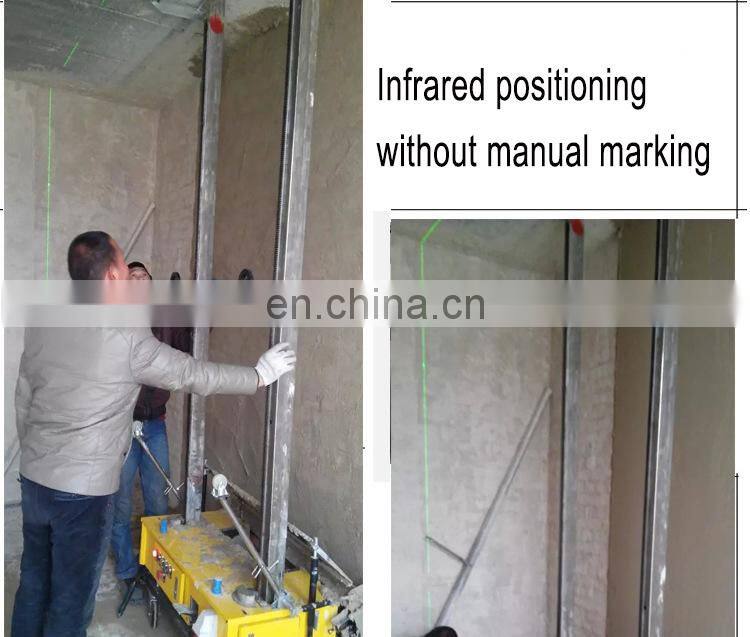 Automatic Wall Cement Plastering Machine