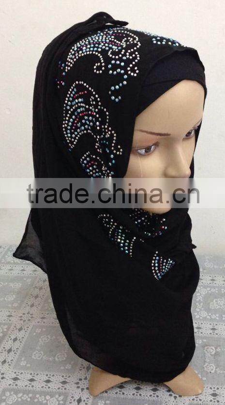 S115 latest design long muslim scarf