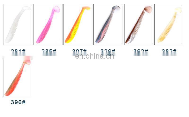 25 Colors 75mm 100mm 125mm Two-color Matching Special Flavor With Fragrant Soft Fishing Lures Larval Bass Soft Bait