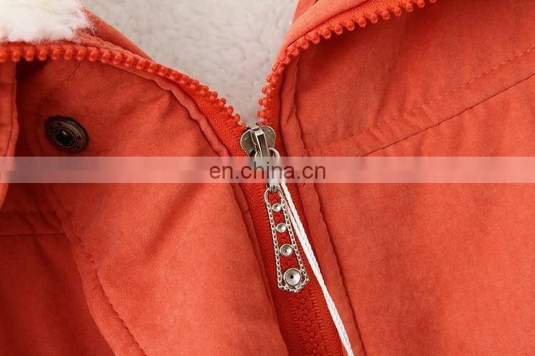 Wholesale custom Brand Women's Winter Outerwear Cotton-padded Medium-long Jacket Camperas Ladies Women Thick Winter Coat