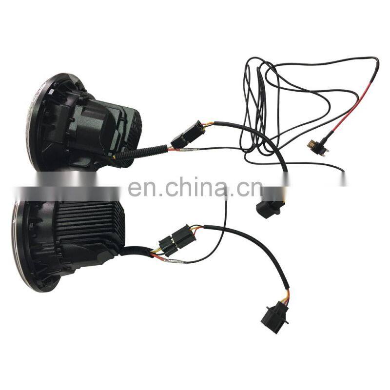 for jeep for wrangler led headlight 7 inch car led headlight head lamp