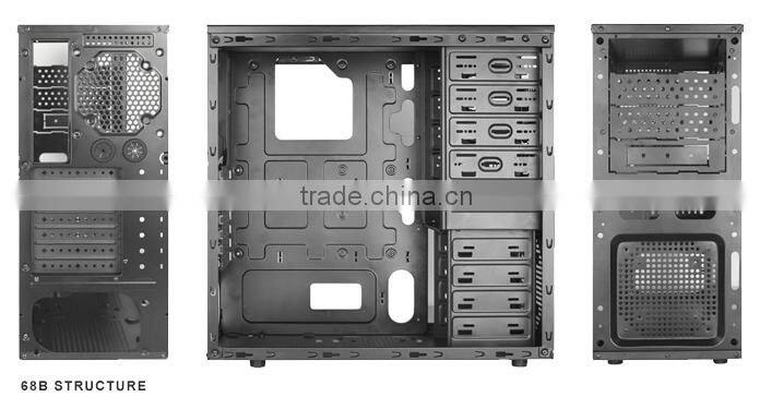 hot sale elegant desktop personal computer case SX-C6820