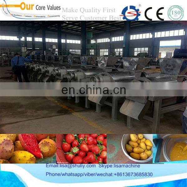 tomato hollander beater/fruit pulping machine/automatic fruit vegetable beater 008613673685830