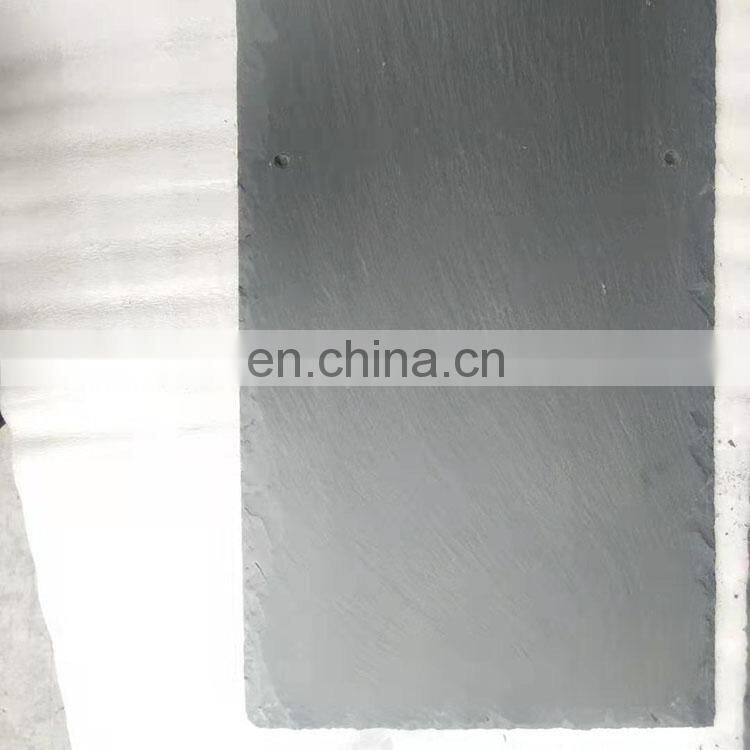 Chinese Slate Roofing Tile Black Roof Slate for Project