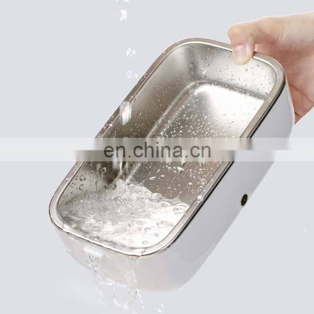 220 V 110 V 40 V Stainless Steel Electric Heating Lunch Box Office School Home Food Warmer Container Heater Bento Box