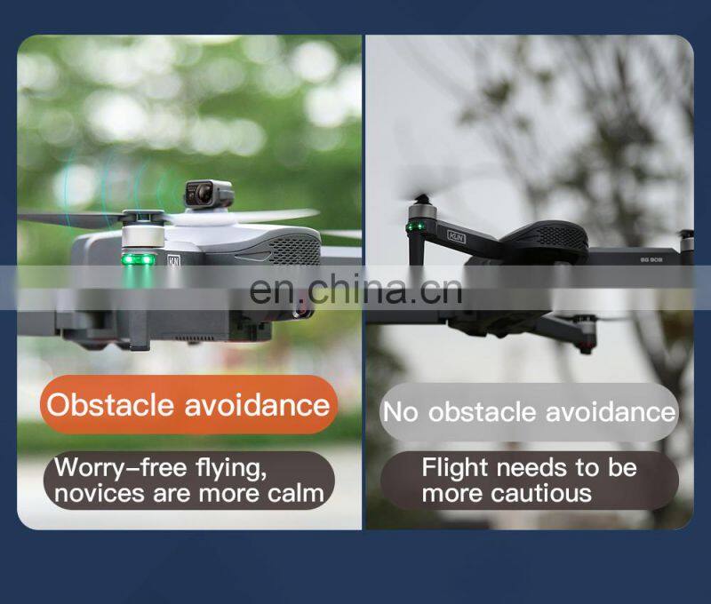 Sg908pro Camera Drone 4k Dual Hd Rc Drone Three -axis Mechanical Radio Control Toys Obstacle Avoidance