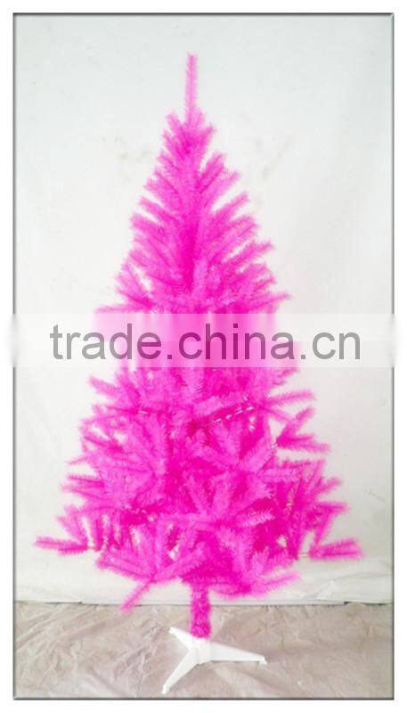 Hot Sale !Red Berries Decoratived PVC Mixed PE TREE For USA Holiday/Christmas decoration