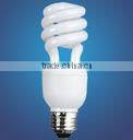 Half spiral energy saving bulb warm white cool white