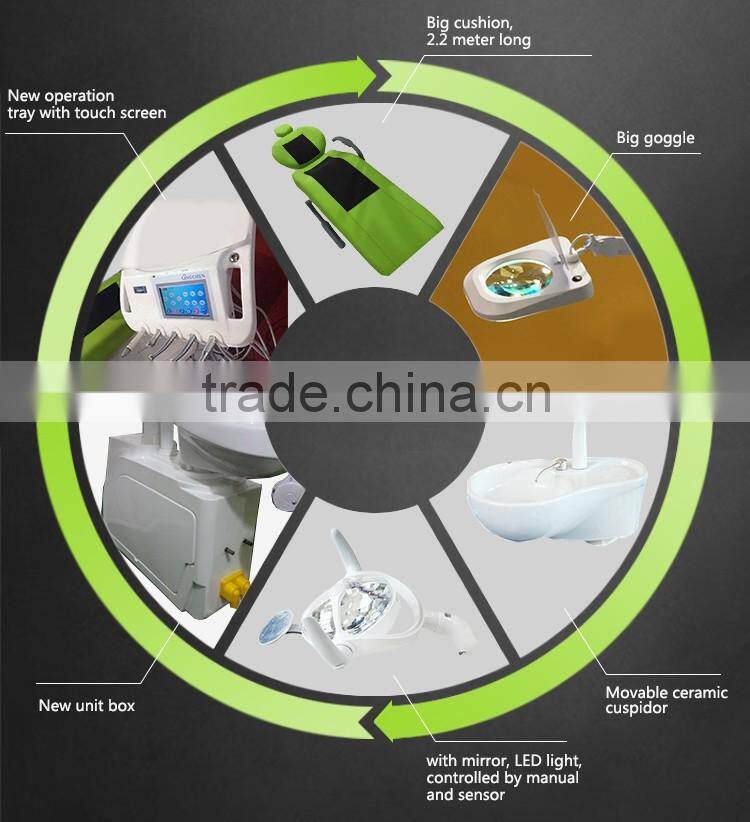 2016 New style Electricity Power Source Dental Unit brands, confident dental chairs price list