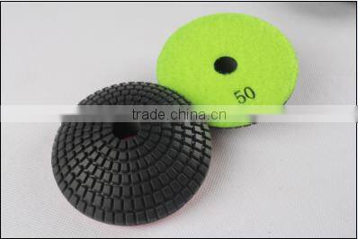 Full Convex wet polishing pad