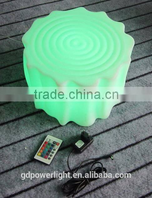 New PE plastic Stool with LED light & remote control YXF-3320