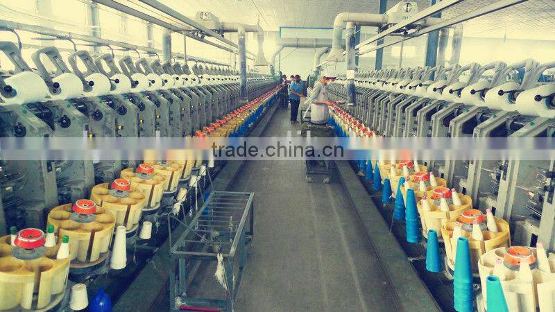 Hot sale 20S yarn count 203 polyester thread Z twist raw white color