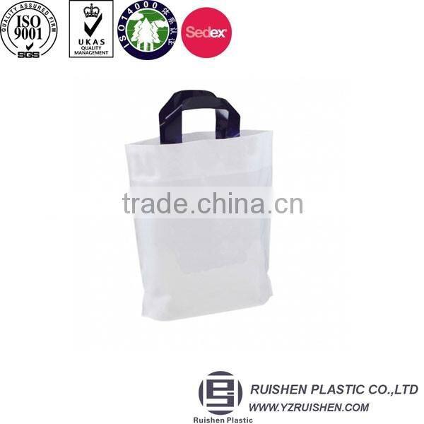 Small Soft Loop Handle Bags PE Material