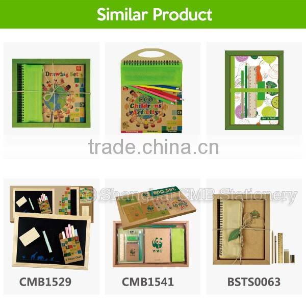 Custom Learning & Playing kids kraft stationery boxes eco friendly products wholesale