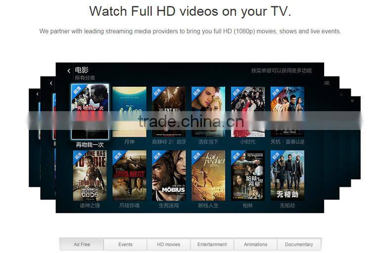 Xiaomi Mi Smart android tv box3s with 8G ROM and Android 5.1 os