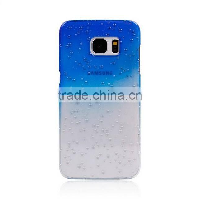 Phone case supplier 2016 waterdrop hard case for Samsung Galaxy S7 Edge
