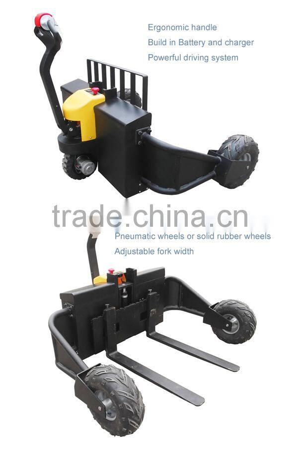 2014 shanye electric pallet stacker rough terrain lift trucks