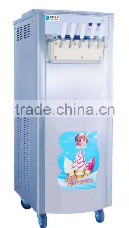 Five Flavors Soft Ice Cream Machine with Embraco compressor