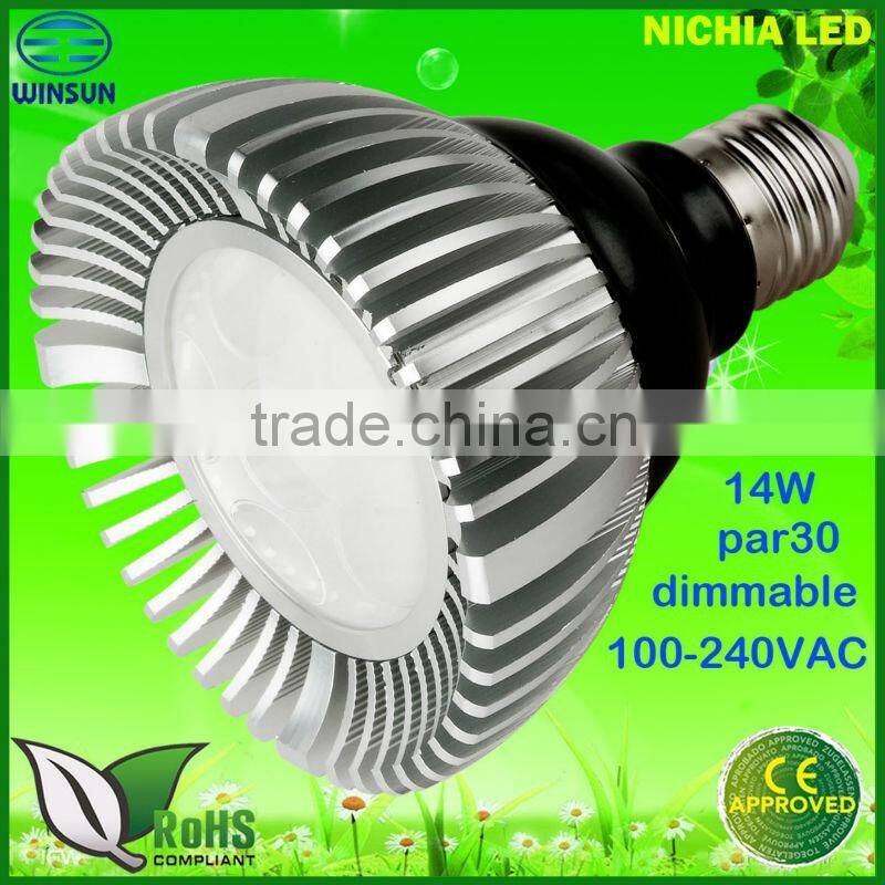 3 years warranty 14W dimmable par30