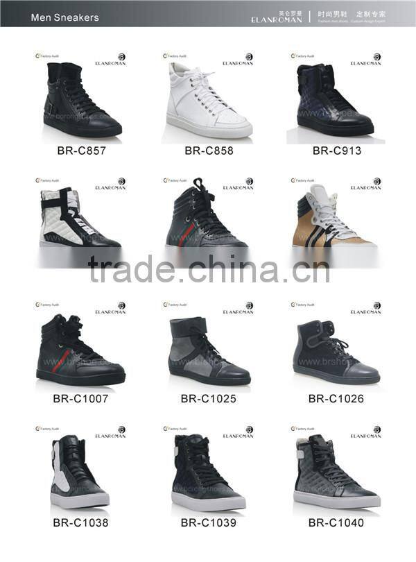 Colorfule leather sneaker trendy fashion shoe sneakers shoes for men