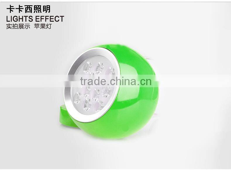 Apple LED Chandelier Pendant Lights 5W 7W Bar Lamp LED Restaurant Droplight