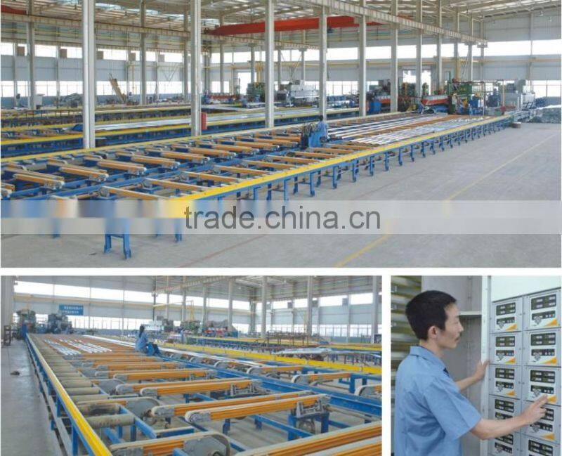 Gold anodizing aluminum profile