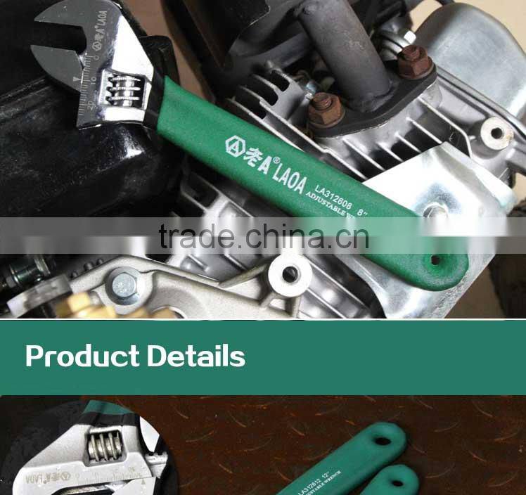 LAOA 6 Inch Adjustable hook Spanner Type and steel Material er spanner Monkey wrench spanner