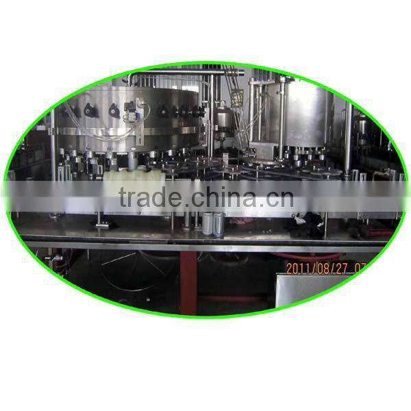 Automatic can juice filling production line