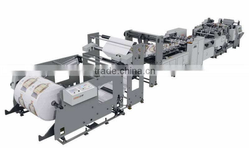 SZB450J Roll feeding paper bag making machine