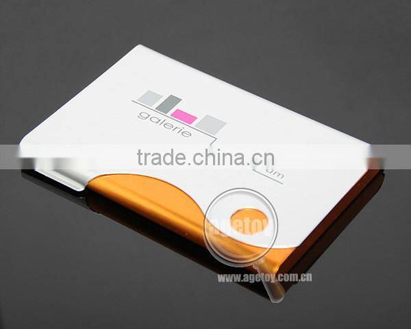 Promotional Full Colors Printed Metal Custom Card Holder Aluminium