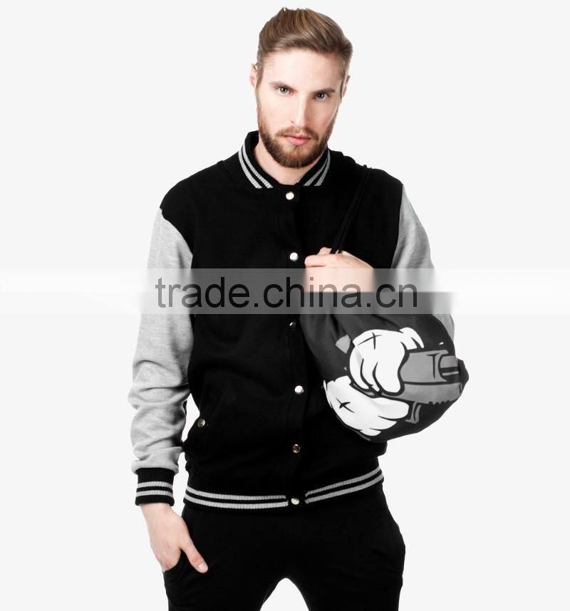 Durable polyester men sport drawstring shoes backpacks