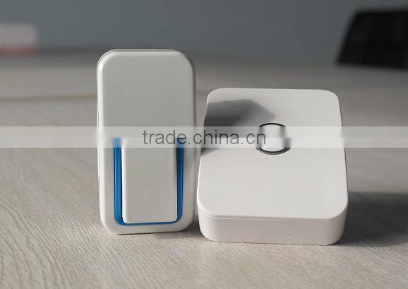 25 melody ring tones battery- free Wireless doorbell Waterproof doorbell 433MHz endure low and high temp wireless doorbell