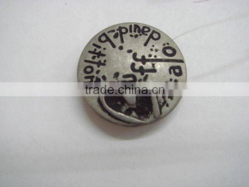 19mm big round fashion garment accessorues snap button