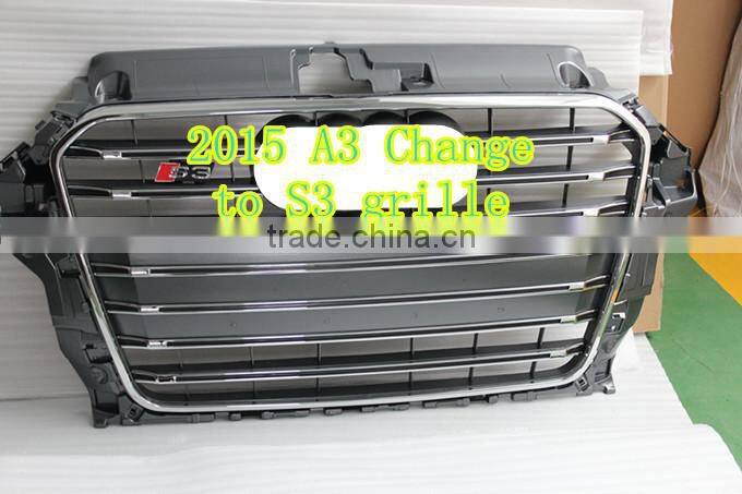 for Audi A3 change to S3 grille