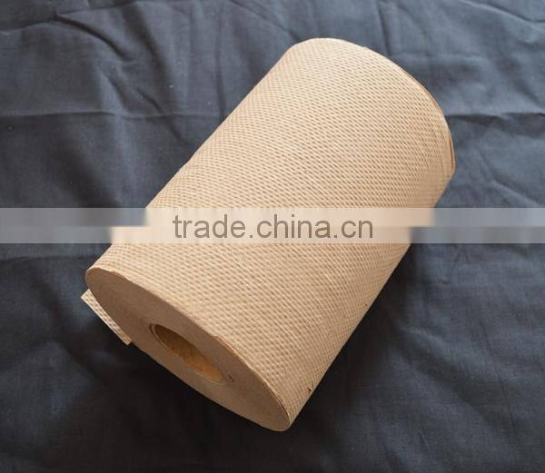 8" hand towel paper white roll/white paper towel/towel paper