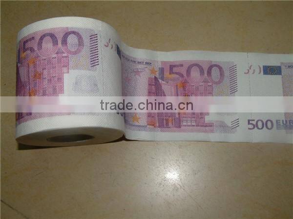 Standard Jumbo Roll Size Toilet Tissue Type Custom Printed Toilet Pape