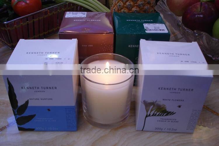 Hot sale for decoration gift box scented soy candle
