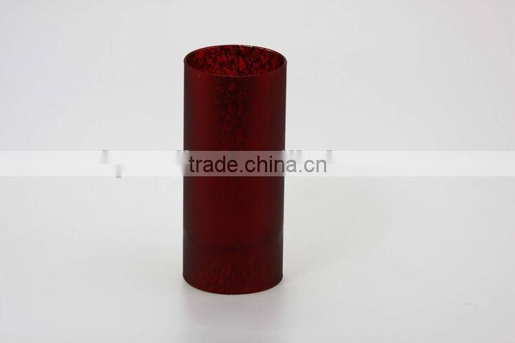 color printed votive glass candle holder