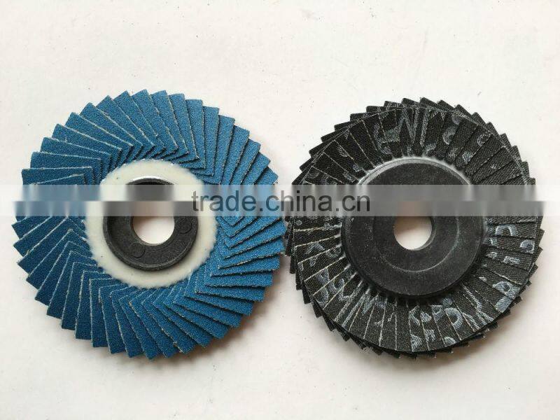 4" 100x16mm Zirconium Abrasive Flap Disc